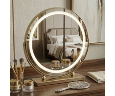 rea Veidrodis LED MAKE-UP L.Gold 58x45