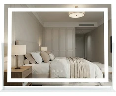 rea Veidrodis LED STUDIO Baltas 58x45