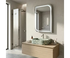 rea Veidrodis LED ZONE 70x50 BRUSH NICKEL
