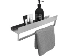 rea Vonios kambario lentyna SF01 45cm steel brush