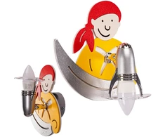 Sieninis šviestuvas Toolight LED SIENINĖ LAMPA PIRATE Geltonas 4717
