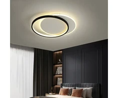 Sieninis šviestuvas Toolight LHJ076-C JUODA 40 CM LED lubinė lempa