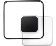 Sieninis šviestuvas Toolight Lubų šviestuvas LHJ079-C Juodas/Baltas LED