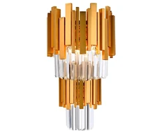Sieninis šviestuvas Toolight Sieninė lempa 312356 Gold
