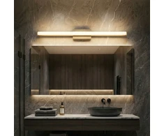 Sieninis šviestuvas Toolight Sieninė lempa LED 80CM APP1853-1W BRUSH GOLD