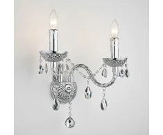 Sieninis šviestuvas Toolight Sieninė lempa EBT019-2W Chrome