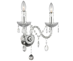 Sieninis šviestuvas Toolight Sieninė lempa EBT017-2W Transparent