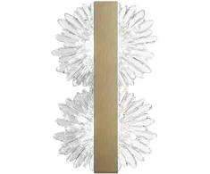 Sieninis šviestuvas Toolight SIENINIS LED ŠVIESTUVAS G147-2W GOLD BRUSH