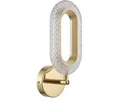 Sieninis šviestuvas Toolight SIENINIS LED ŠVIESTUVAS G171-W GOLD