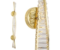 Sieninis šviestuvas Toolight Sieninis Led Šviestuvas App1952-w 100cm Gold