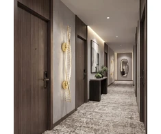 Sieninis šviestuvas Toolight Sieninis Led Šviestuvas App1952-w 100cm Gold