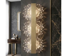Sieninis šviestuvas Toolight SIENINIS LED ŠVIESTUVAS G149-3W GOLD BRUSH