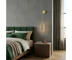 Sieninis šviestuvas Toolight SIENINIS LED ŠVIESTUVAS G172-W GOLD