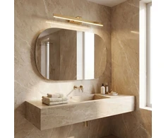 Sieninis šviestuvas Toolight Vonios sieninis LED šviestuvas SWE006-1W 73cm GOLD