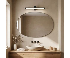 Sieninis šviestuvas Toolight Vonios sieninis LED šviestuvas SWE050-1W 60 cm Juodas