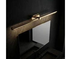 Sieninis šviestuvas Toolight Vonios sieninis LED šviestuvas APP1891-1W 80 cm GOLD