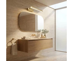 Sieninis šviestuvas Toolight Vonios sieninis LED šviestuvas SWE031-1W 40cm Gold