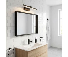 Sieninis šviestuvas Toolight Vonios sieninis LED šviestuvas APP1866-1W 40 cm Juodas