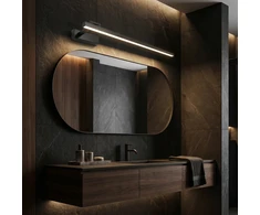 Sieninis šviestuvas Toolight Vonios sieninis LED šviestuvas SWE036-1W 80cm Juodas