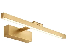 Sieninis šviestuvas Toolight Vonios Sieninis Led Šviestuvas APP1863-1W 40cm Gold