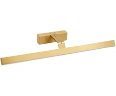 Sieninis šviestuvas Toolight Vonios sieninis LED šviestuvas SWE009-1W 73cm BRUSH GOLD