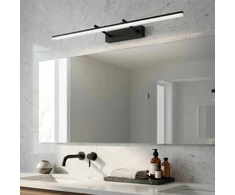 Sieninis šviestuvas Toolight Vonios sieninis LED šviestuvas APP1880-1W 80cm Juodas