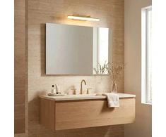 Sieninis šviestuvas Toolight Vonios sieninis LED šviestuvas APP1872 40 CM GOLD
