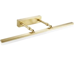Sieninis šviestuvas Toolight Vonios sieninis LED šviestuvas APP1876-1W 60cm BRUSH GOLD