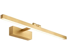 Sieninis šviestuvas Toolight Vonios Sieninis Led Šviestuvas APP1864-1W 60 Cm Gold