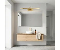 Sieninis šviestuvas Toolight Vonios sieninis LED šviestuvas APP1862-1W 80 cm GOLD