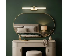 Sieninis šviestuvas Toolight Vonios sieninis LED šviestuvas APP1886-1W 60cm BRUSH GOLD
