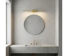 Sieninis šviestuvas Toolight Vonios sieninis LED šviestuvas APP1890-1W 60 cm GOLD