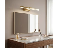 Sieninis šviestuvas Toolight Vonios sieninis LED šviestuvas APP1861-1W 60 cm GOLD