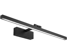 Sieninis šviestuvas Toolight Vonios sieninis LED šviestuvas APP1868-1W 80 cm Juodas