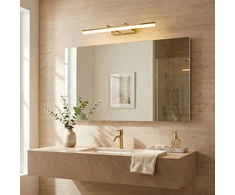Sieninis šviestuvas Toolight Vonios sieninis LED šviestuvas APP1873-1W 60cm GOLD