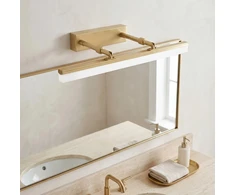 Sieninis šviestuvas Toolight Vonios sieninis LED šviestuvas APP1875-1W 40cm BRUSH GOLD