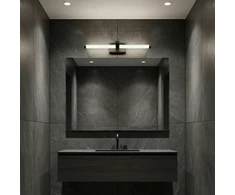 Sieninis šviestuvas Toolight Vonios sieninis LED šviestuvas APP1887-1W 40cm Juodas