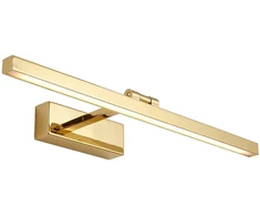 Sieninis šviestuvas Toolight Vonios sieninis LED šviestuvas APP1861-1W 60 cm GOLD