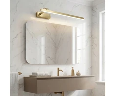 Sieninis šviestuvas Toolight Vonios sieninis LED šviestuvas SWE032-1W 60cm BRUSH GOLD