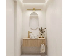 Sieninis šviestuvas Toolight Vonios sieninis LED šviestuvas SWE044-1W 60cm GOLD