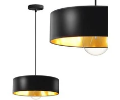 Pakabinamas šviestuvas Toolight APP1333-1CP Juodas GOLD pakabinama lempa