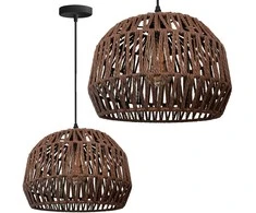 Toolight Boho pakabinamas šviestuvas APP1292-1CP Brown
