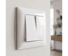 Toolight Dvigubas Jungiklis Oste Jnh007-w Baltas
