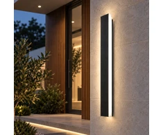 Toolight Fasado Led Sieninis Šviestuvas Jnh036-g 90 Juodas