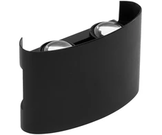 Toolight Fasado Sieninis Šviestuvas Led Jnh039-4g Juodas