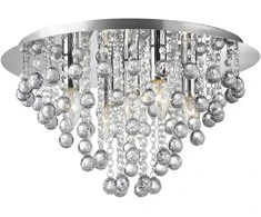 Pakabinamas šviestuvas Toolight Kristalinis lubinis šviestuvas Plafonas APP514-5C Cristal