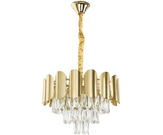 Toolight Krištolinis pakabinamas šviestuvas SWE099-CP 40cm GOLD