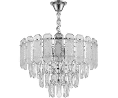 Toolight Krištolinis pakabinamas šviestuvas SWE087-CP 40cm CHROME