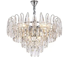 Toolight Krištolinis pakabinamas šviestuvas SWE079-CP 50cm Chrom