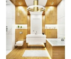 Toolight Krištolinis plafoninis lubinis šviestuvas APP1402-CW Gold